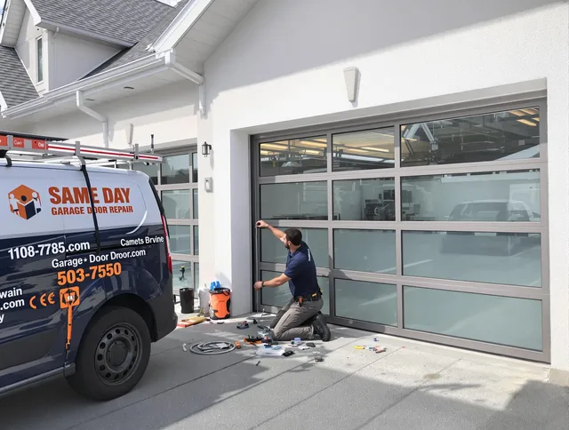 Same-day garage door repair service by New Britain Garage Door Repair in New Britain